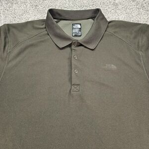 North Face Men's Horizon Polo‎ Size Short Sleeve XL Olive Green See Description